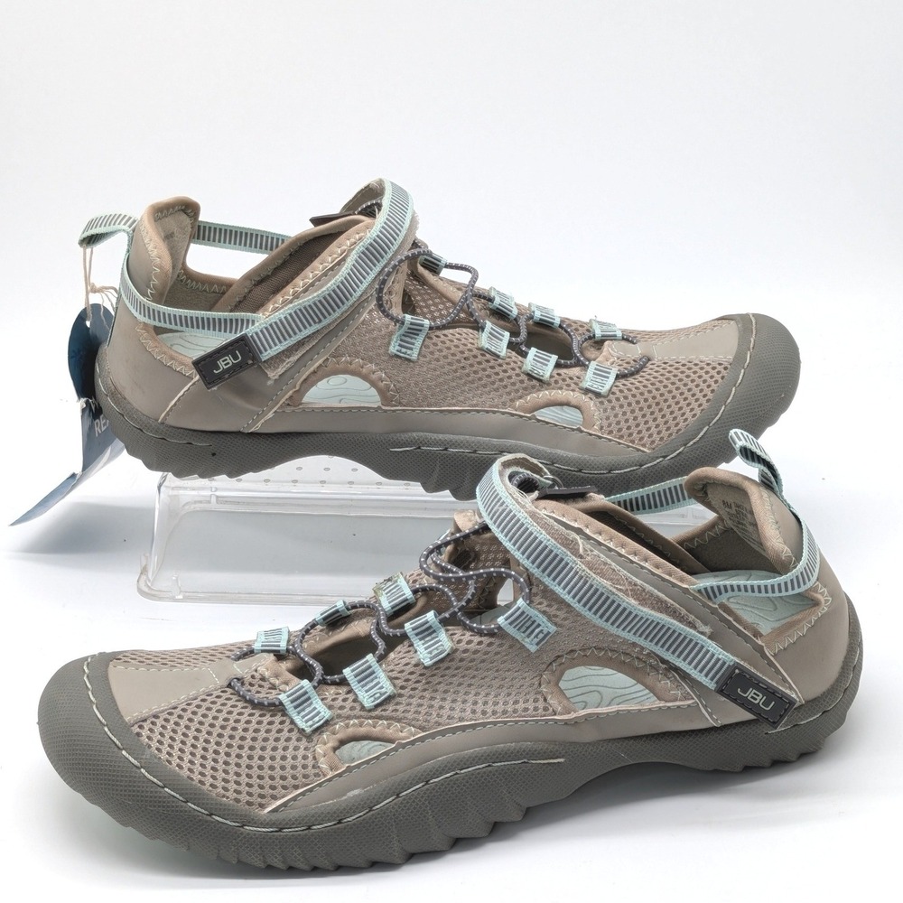 JBU by Jambu Tahoe Water Ready Women 8M Grey Petal Hiking Sandals NWT